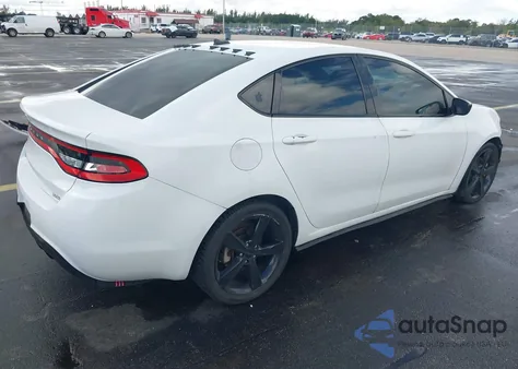2014 Dodge Dart Sxt из США, поврежденный, VIN 1C3CDFBB9ED906817